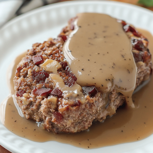 Meatloaf with Gravy Recipe