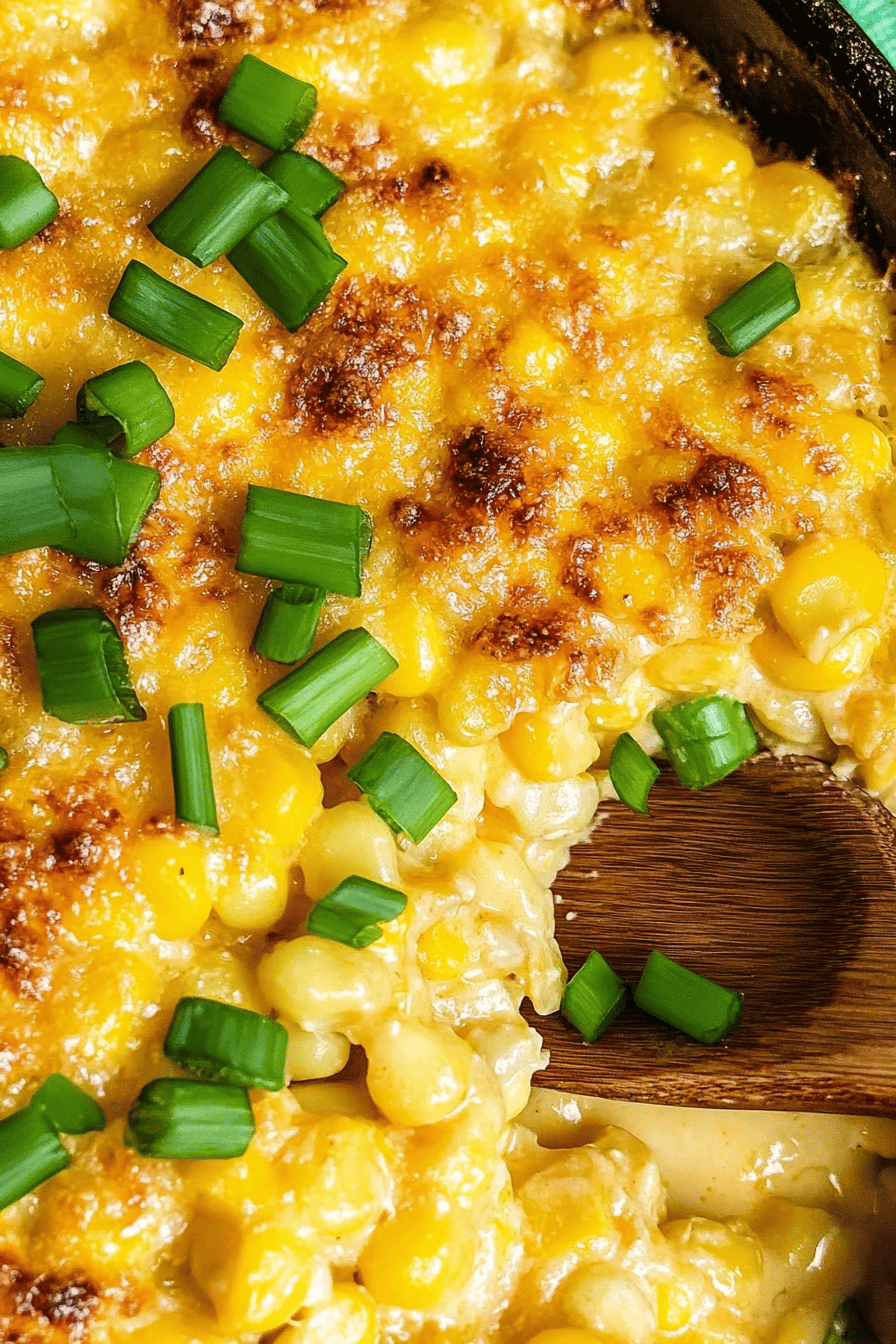 Mexican Corn Casserole ingredients