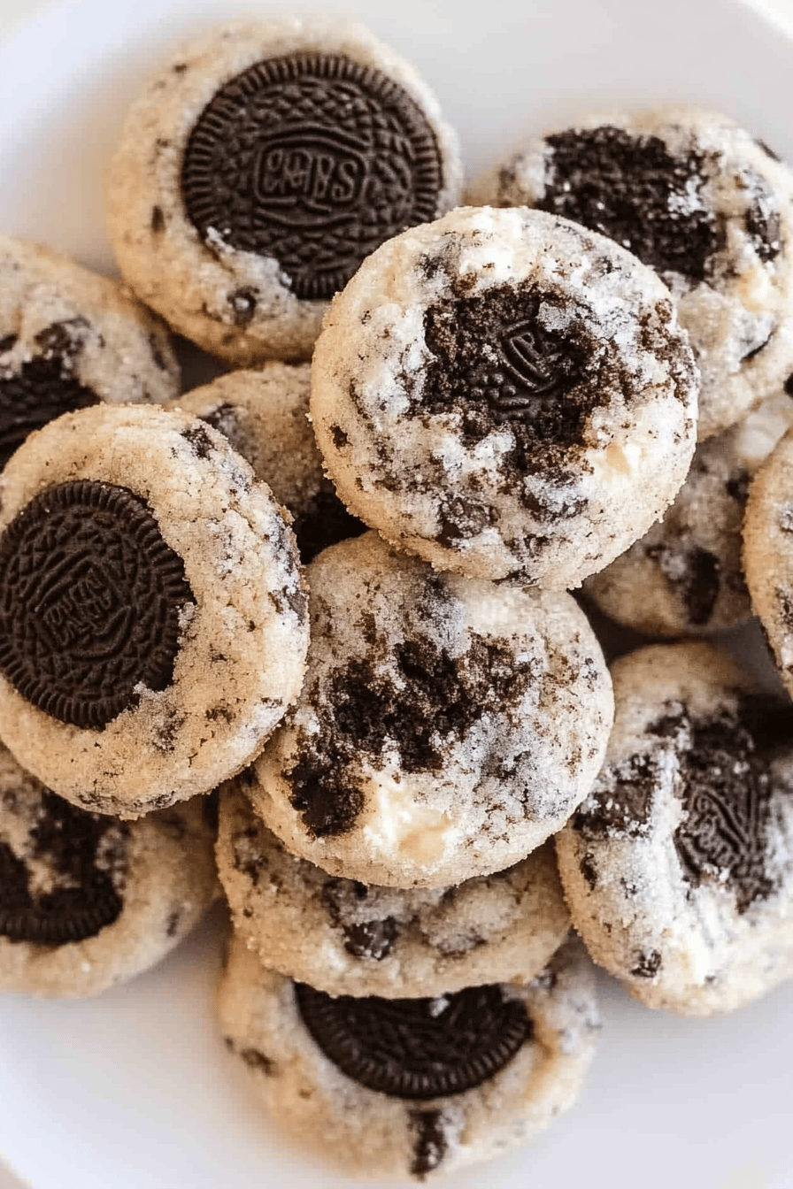 Oreo Cheesecake Cookies ingredients