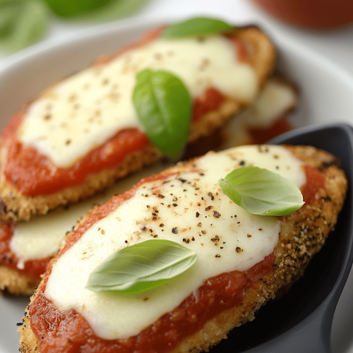 Oven Baked Chicken Parmesan