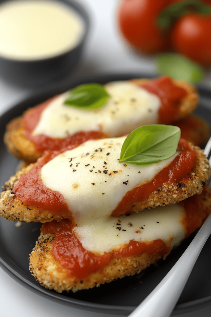 Oven Baked Chicken Parmesan