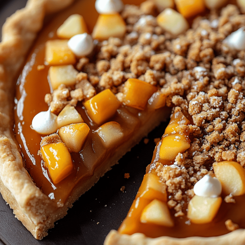 Peanut Butter Apple Pie Cookie Pizza