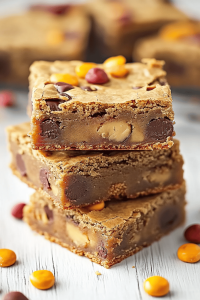 Peanut Butter Blondies