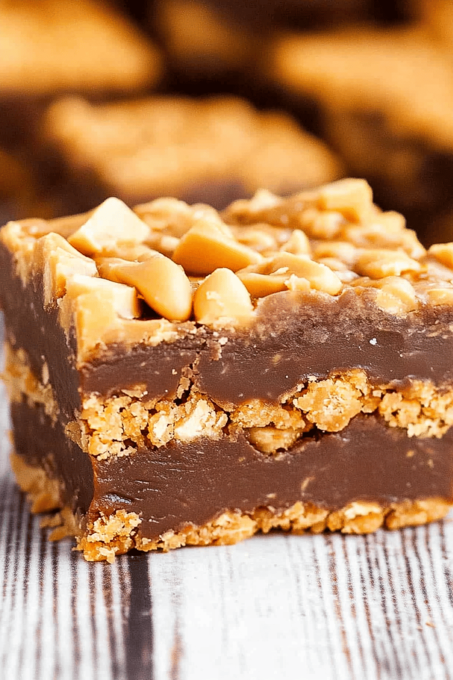 Peanut Butter Crunch Bars ingredients