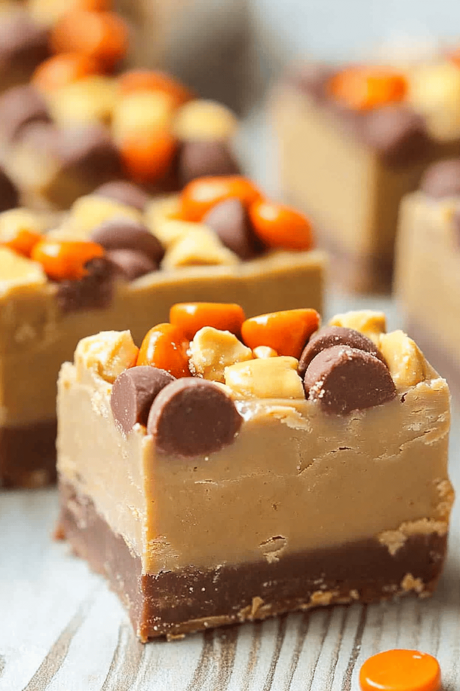 Peanut Butter Cup Fudge ingredients