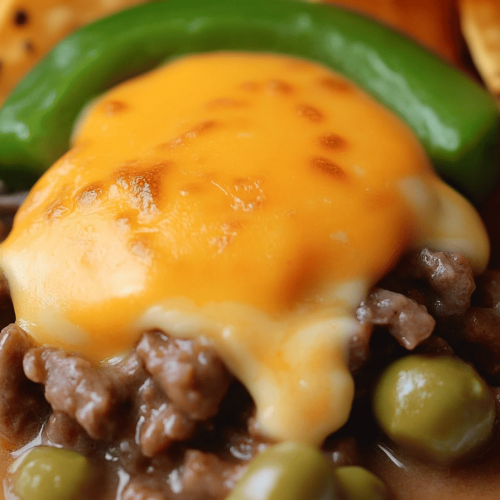 Philly Cheese Steak Frito Pie