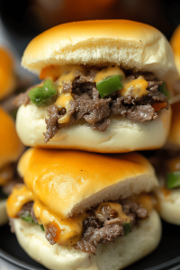 Philly Cheese Steak Sliders