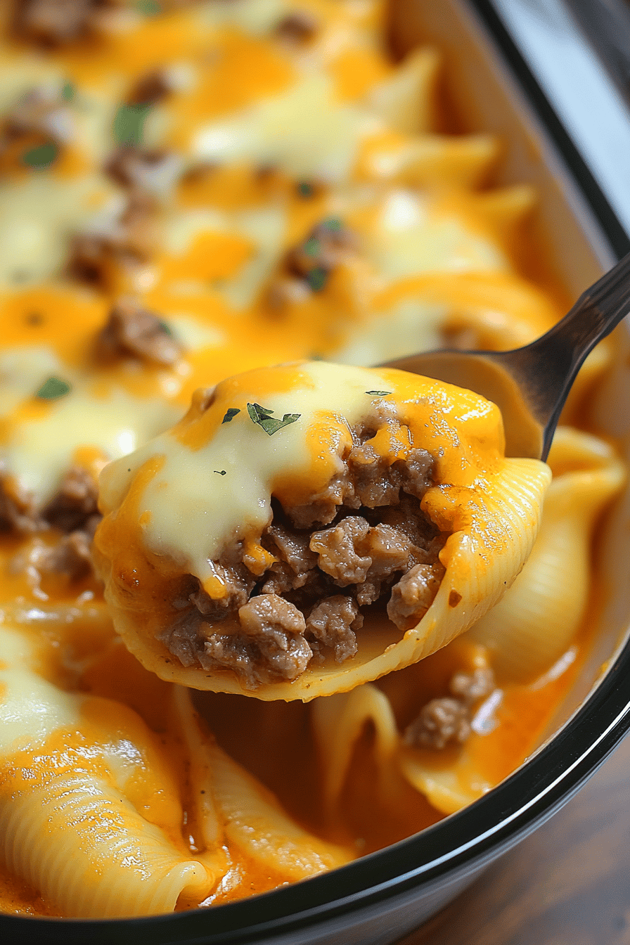 Philly Cheese Steak Stuffed Shells ingredients organized and measured on kitchen counter