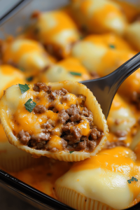 Philly Cheese Steak Stuffed Shells