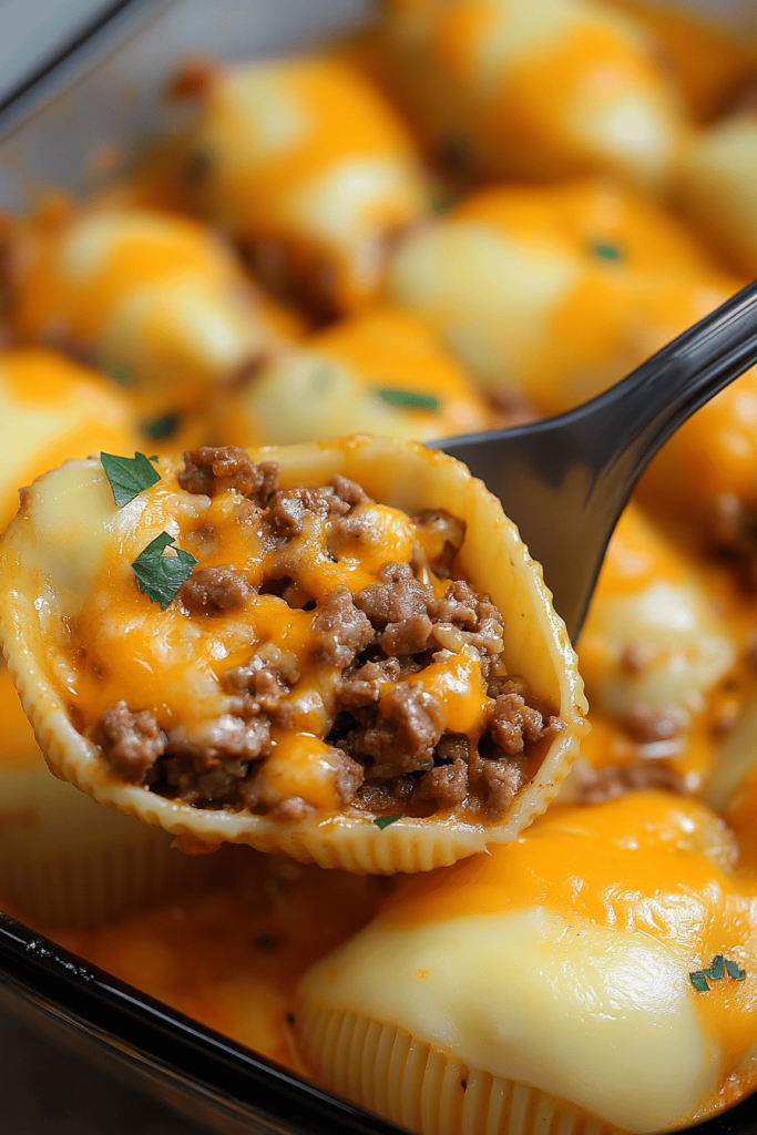 Philly Cheese Steak Stuffed Shells