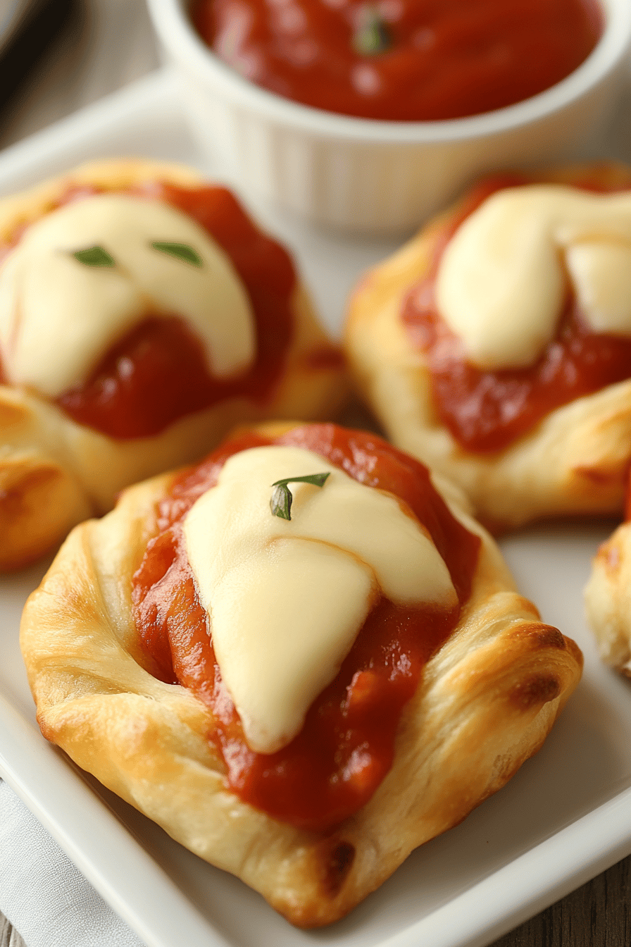 Pizza Crescent Rolls final dish beautifully presented and ready to serve