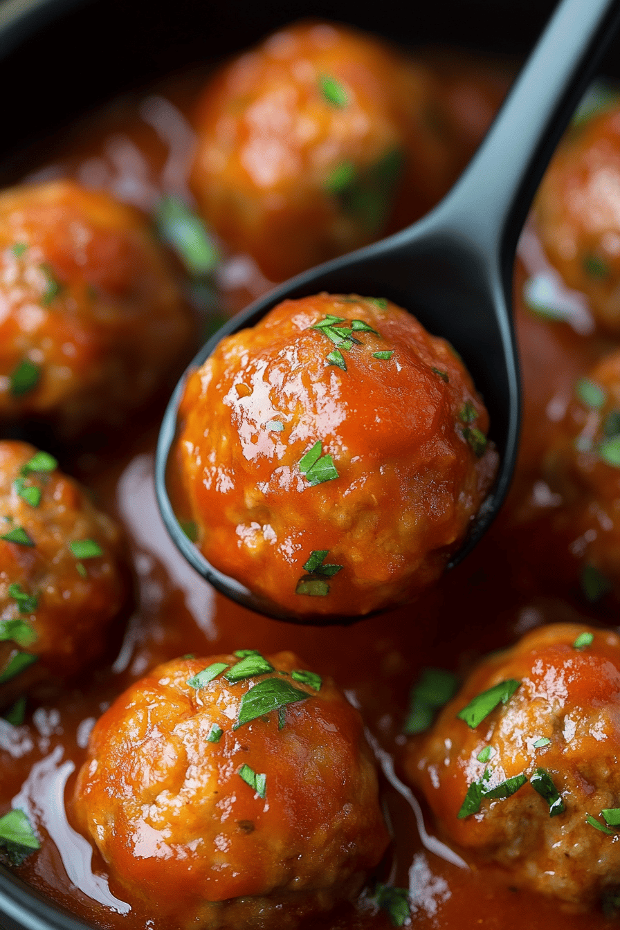 Porcupine Meatballs Recipe slice on plate showing perfect texture and swirl pattern
