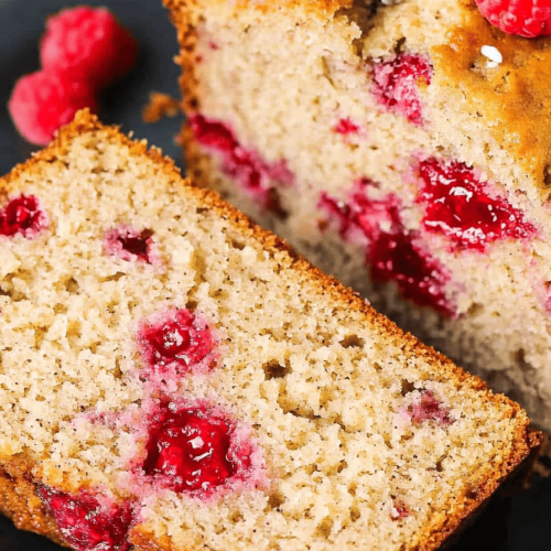 Raspberry Banana Bread