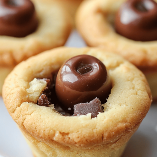 Rolo Sugar Cookie Cups