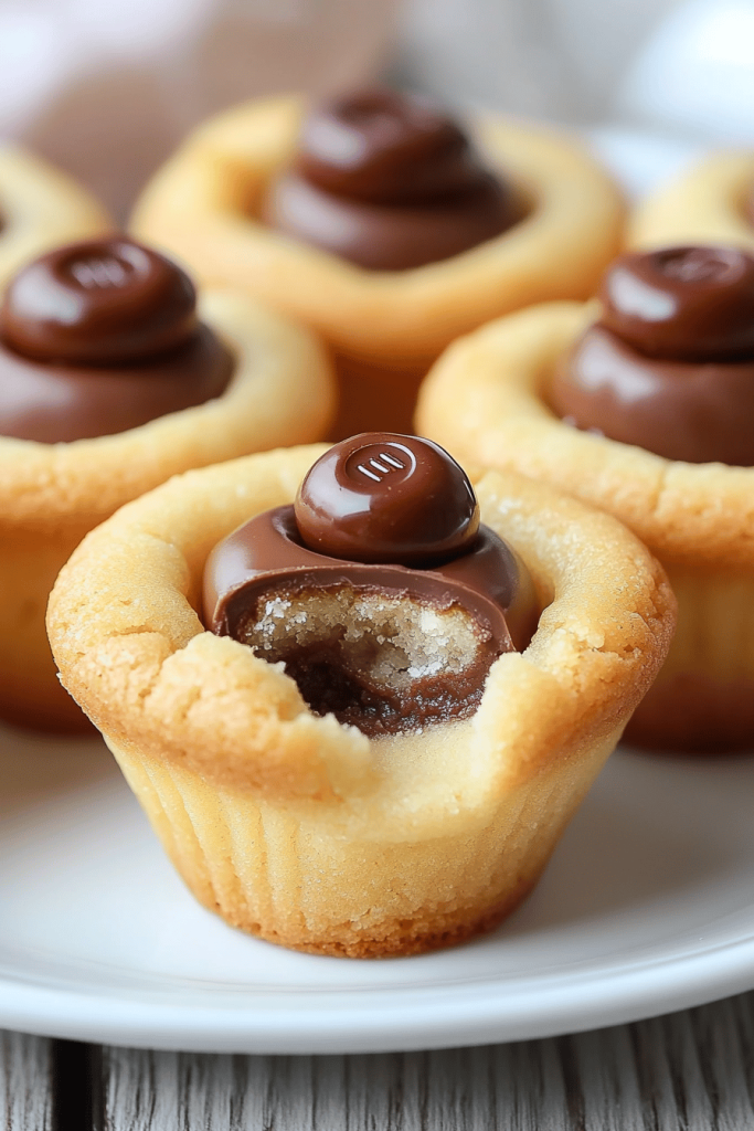 Rolo Sugar Cookie Cups