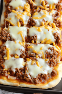 Sloppy Joe Pizza