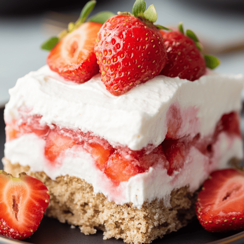 Strawberry Icebox Cake