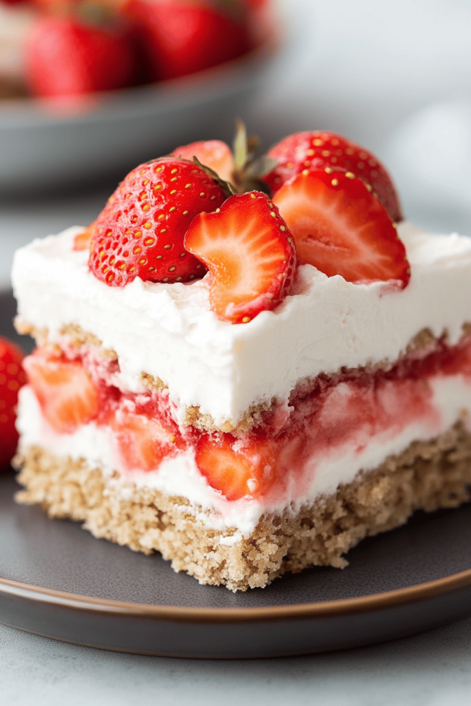 Strawberry Icebox Cake