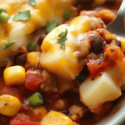 Taco Potato Casserole