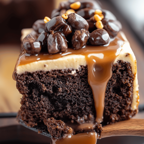Turtle Poke Cake