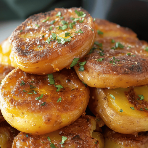 air fryer smashed potatoes