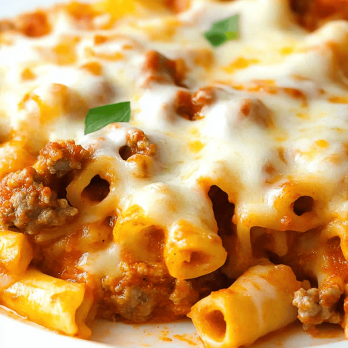 baked ziti with sausage