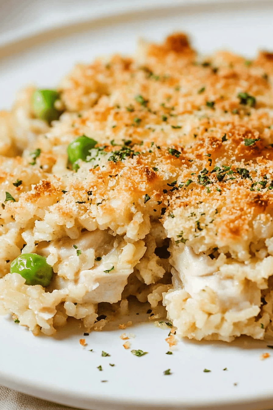 chicken and rice casserole ingredients
