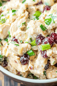 chicken salad with cranberries