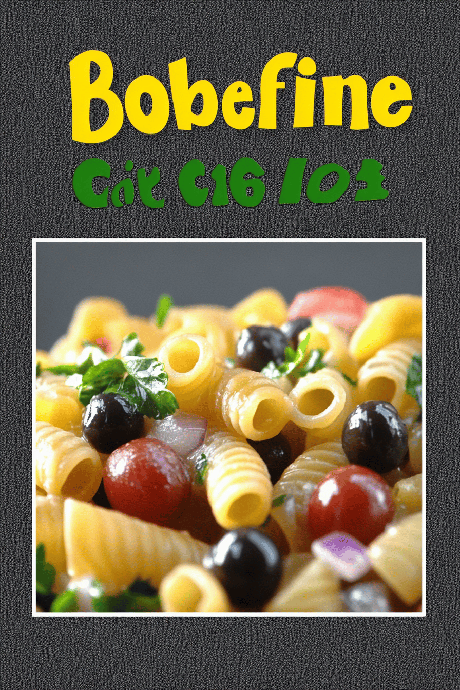 pasta salad recipes final dish beautifully presented and ready to serve