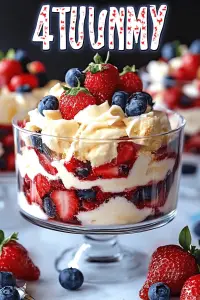 4th of July Trifle