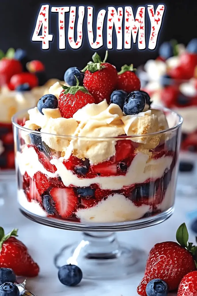 4th of July Trifle