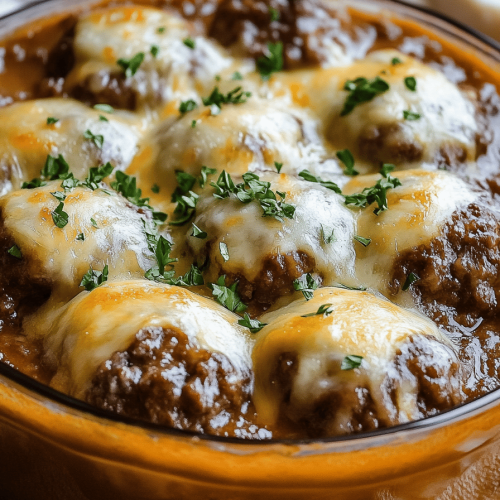 Amish Hamburger Steak Bake