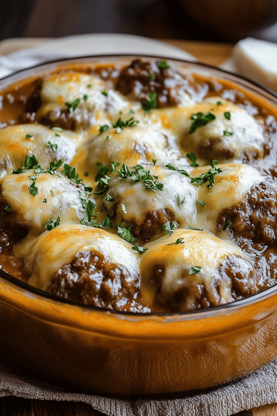 Amish Hamburger Steak Bake ingredients organized and measured on kitchen counter