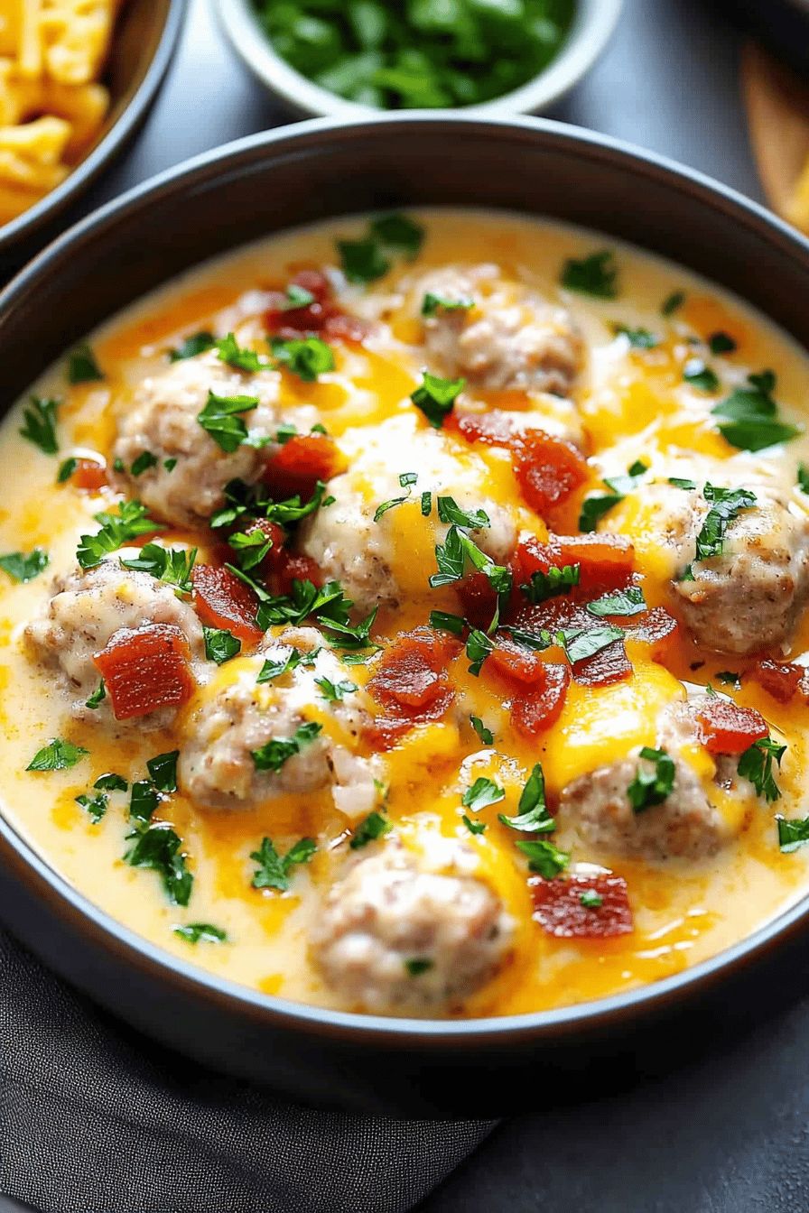 Baked Meatballs Recipe final dish beautifully presented and ready to serve