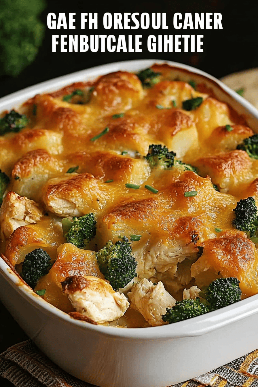 Baked Potato Chicken Broccoli Casserole ingredients organized and measured on kitchen counter
