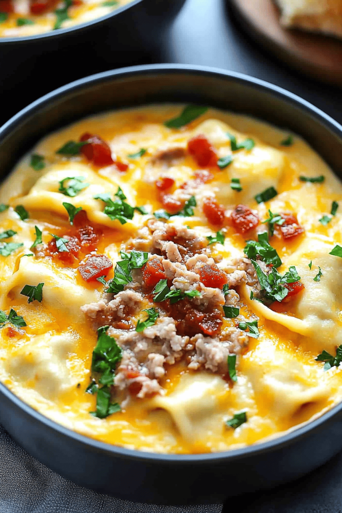 Baked Ravioli Meat Sauce