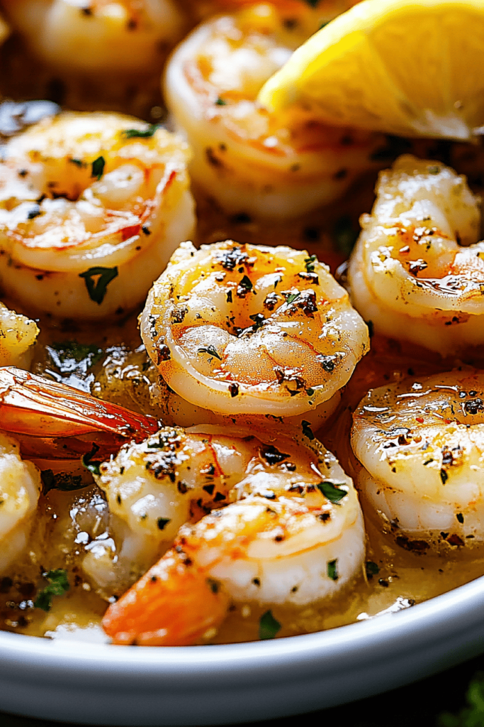 Baked Shrimp Lemon Butter