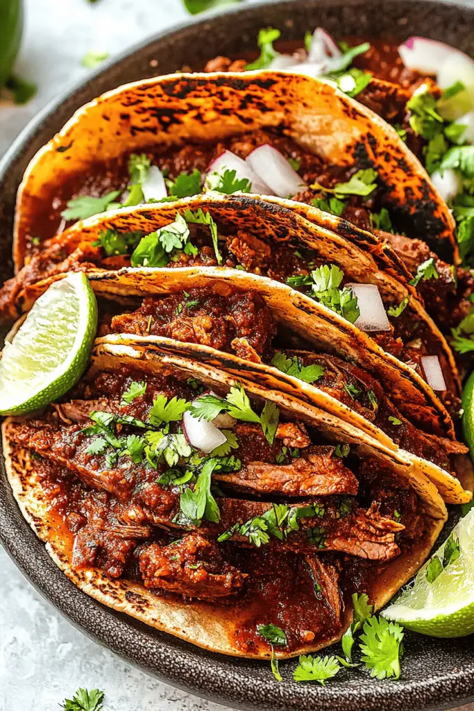 Beef Birria Tacos
