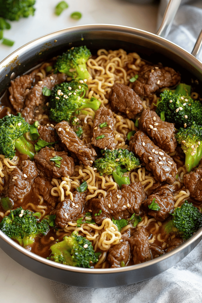 Beef Broccoli Ramen