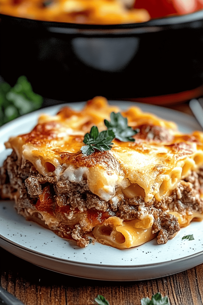 Beef Lombardi Casserole