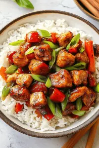 Black Pepper Chicken Stir-Fry