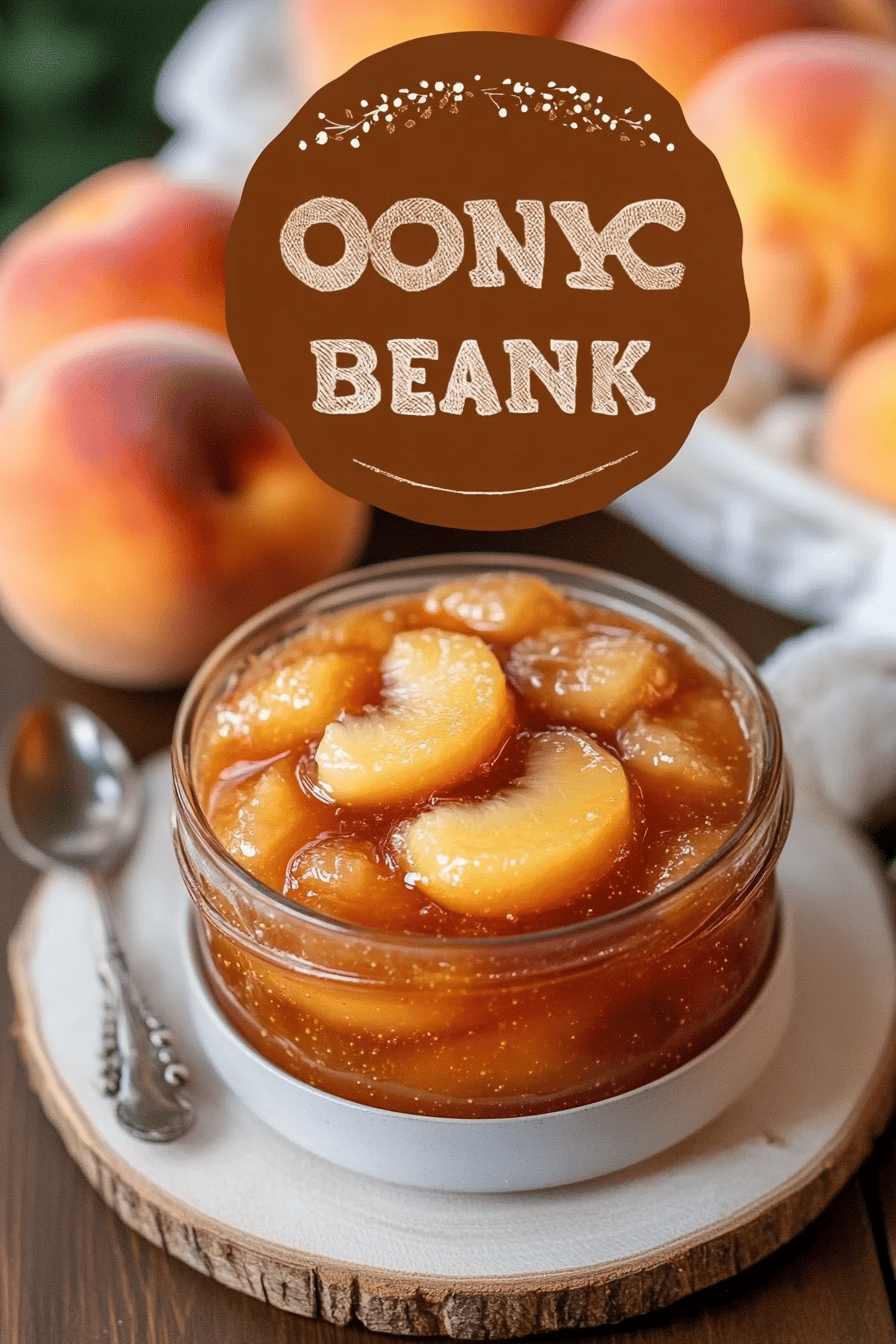 Bourbon Peach Jam Recipe ingredients organized and measured on kitchen counter