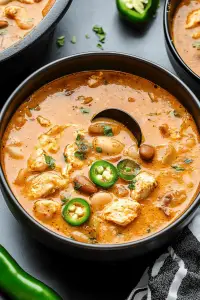 Cajun White Chicken Chili