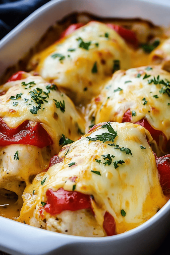Cheesy Baked Chicken