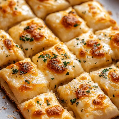 Cheesy Garlic Breadsticks
