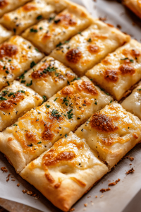 Cheesy Garlic Breadsticks
