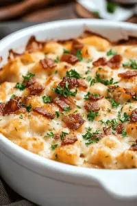 Chicken Bacon Ranch Casserole