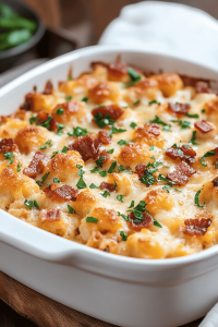 Chicken Bacon Ranch Casserole