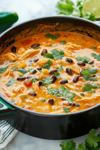 Chicken Enchilada Soup