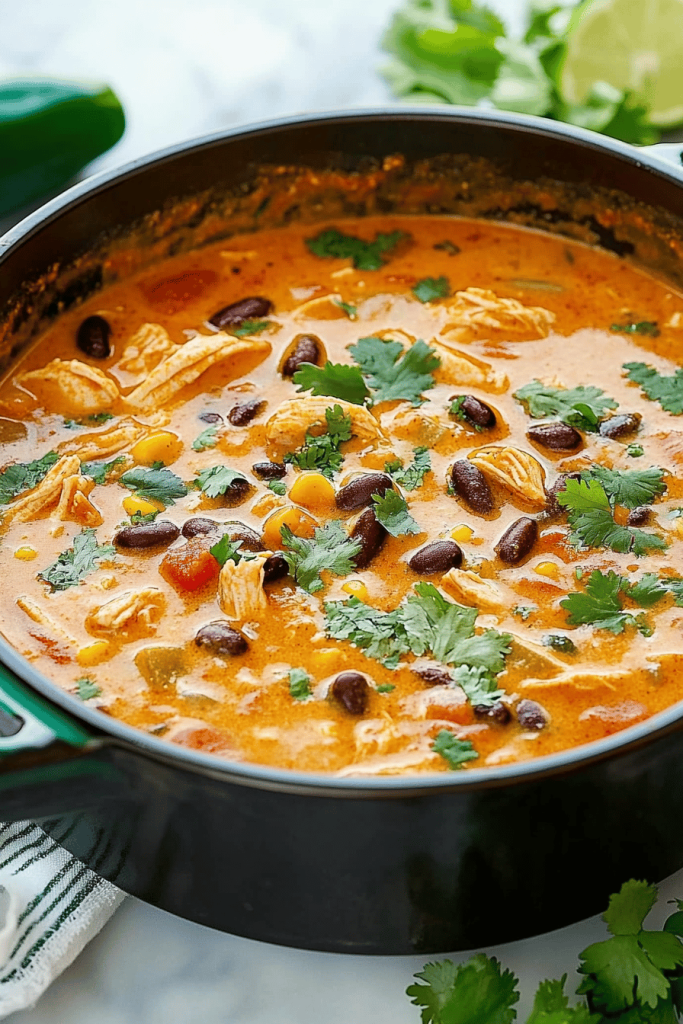 Chicken Enchilada Soup